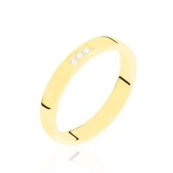 Alliance Areej Or Jaune Diamant