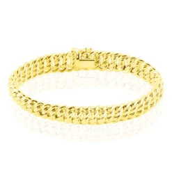 Bracelet Jimmy Maille Americaine Or Jaune