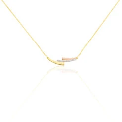 Collier Ainhoa Or Tricolore Diamant