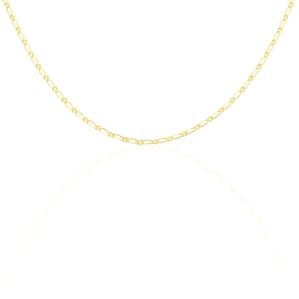 Chaîne Ophelio Maille Alternee 1/1 Or Jaune – Image 2