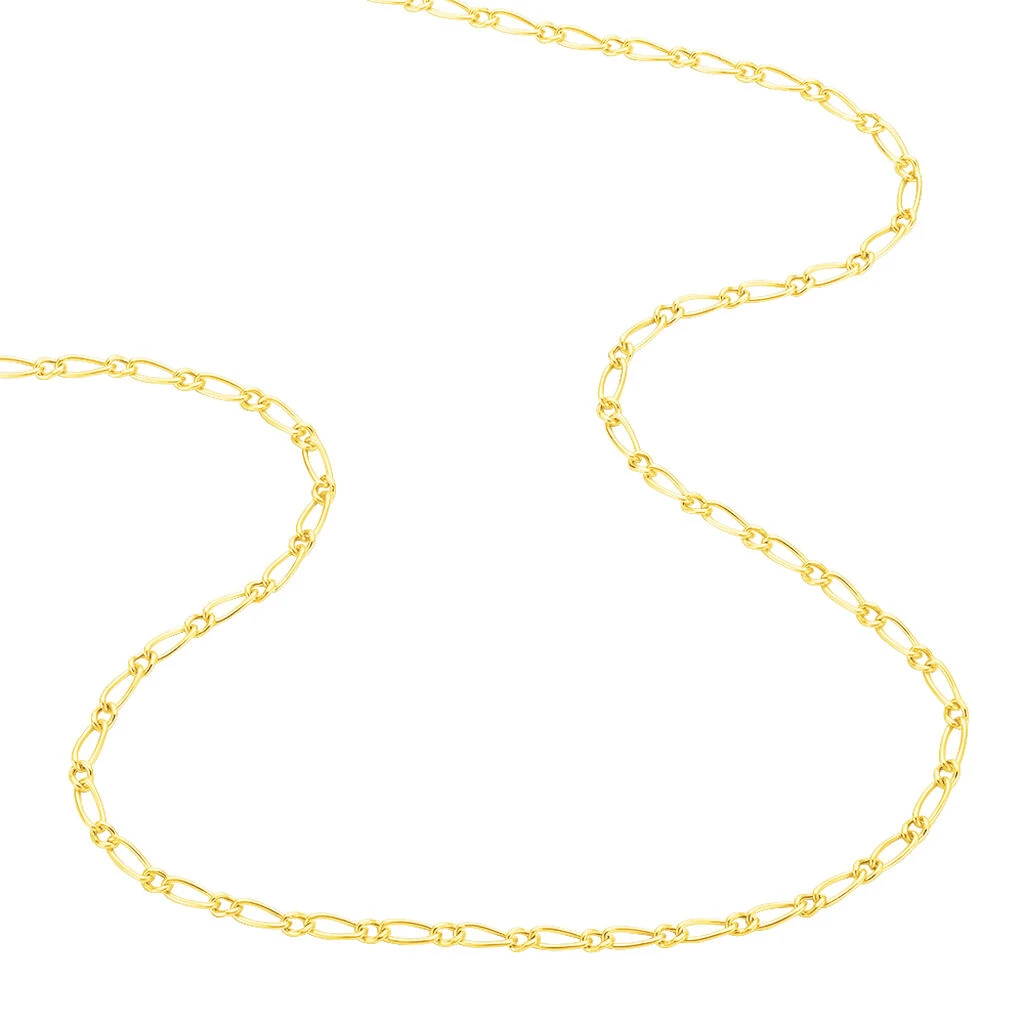 Chaîne Ophelio Maille Alternee 1/1 Or Jaune – Image 3