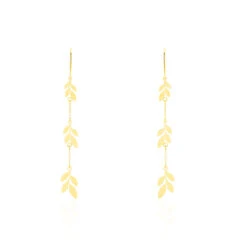 Boucles D'oreilles Pendantes Edinna Or Jaune