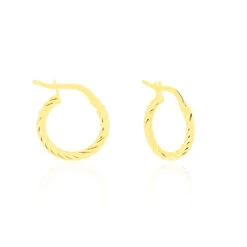 Créoles Bartimee Or Jaune