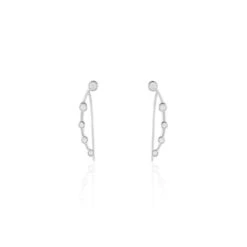 Bijoux D'oreilles Cristof Argent Oxyde