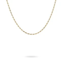 Chaîne Cameron Maille Alternee 1/1 Plaque Or Jaune